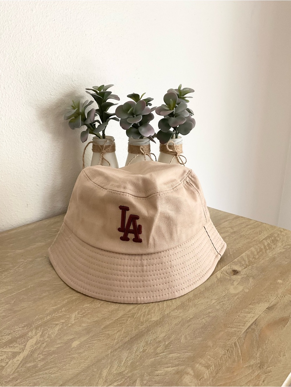 LA Embroidered Bucket Hat